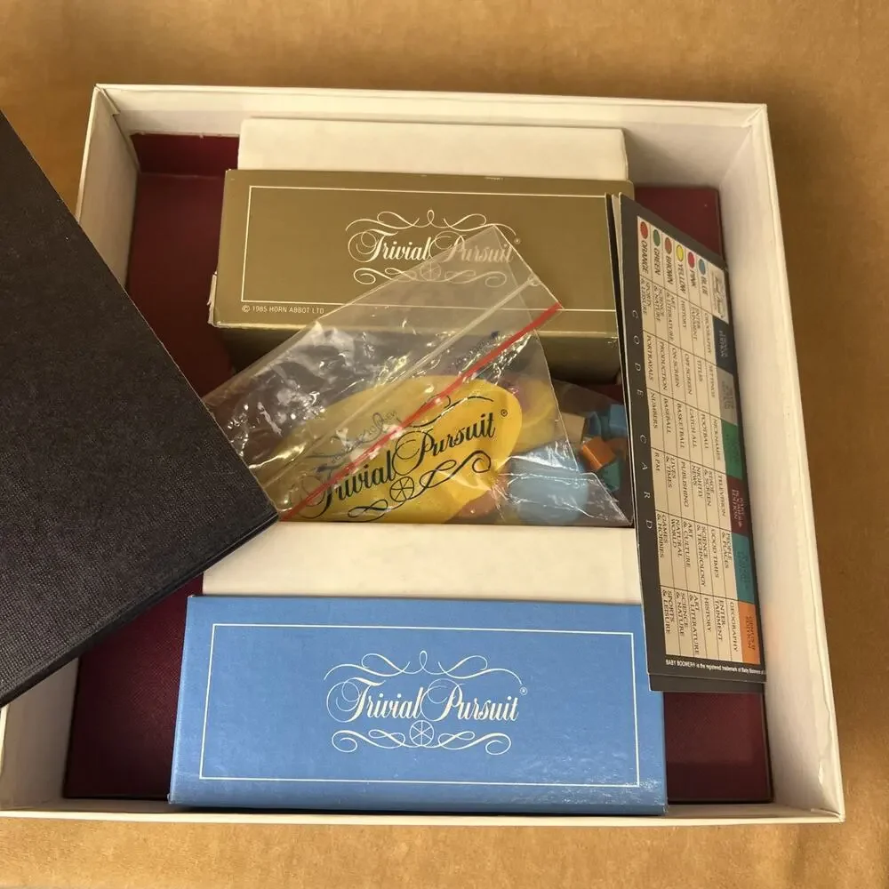 Trivial‎ Pursuit Walt Disney Family Edition Master Game Vintage 1985